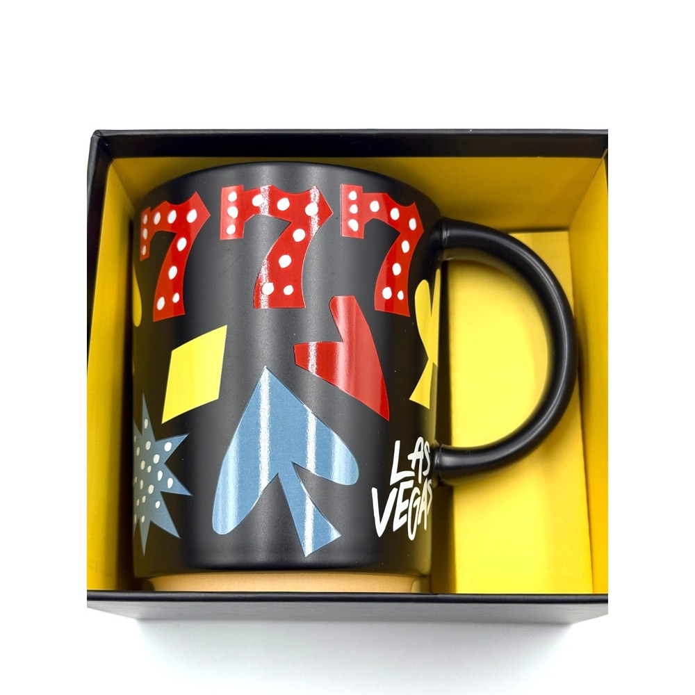 Starbucks Las Vegas Lucky 7 Coffee Mug Cup with Box NEW